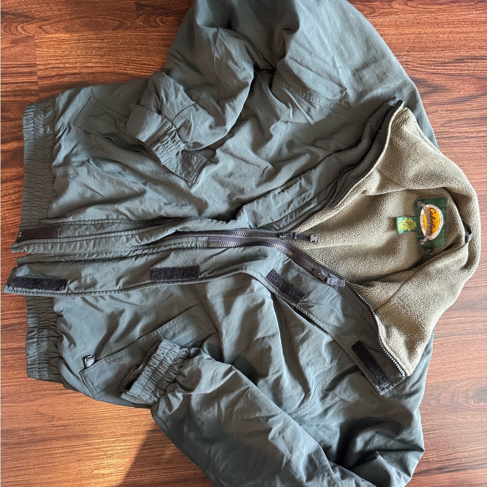 Cabela's Olive Fleece Jacket